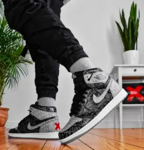 Nike Air Jordan 1 High OG Rebellionaire(Advance Quality) Shoes Wala