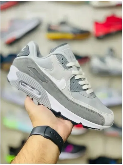 Nike AirMax 90 Light Smoke Grey (Master Quality) Shoes Wala
