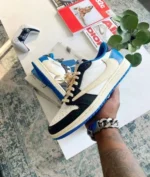 Nike Air Jordan 1 Low Travis Scott X Fragment (Master Quality) Shoes Wala