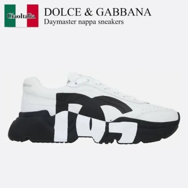 Dolce Gabbana Logo Sneakers (Master Quality) Shoes Wala