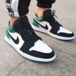 Jorden 1 Low Mystic Green With Kit (Master Quality) Shoes Wala