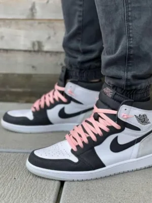 Jordan 1 High Og Stage Haze Black Grey (Advance Quality) Shoes Wala