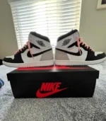 Jordan 1 High Og Stage Haze Black Grey (Advance Quality) Shoes Wala