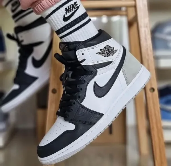 Jordan 1 High Og Stage Haze Black Grey (Advance Quality) Shoes Wala