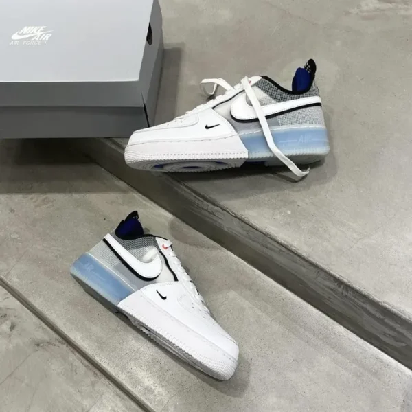 Nike Airforce 1 Low React Spilt Double Swoosh(Master Quality) Shoes Wala