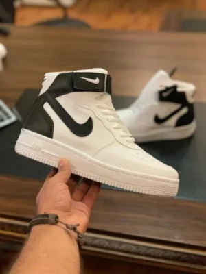 Nike Hign Ankle Black White(Good Quality) Shoes Wala
