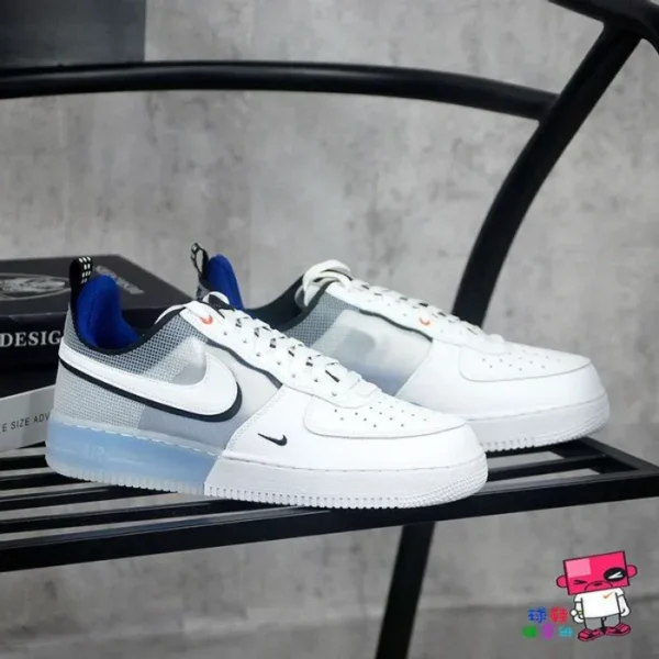 Nike Airforce 1 Low React Spilt Double Swoosh(Master Quality) Shoes Wala