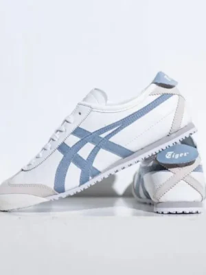 Onitsuka Tiger Sneakers Mexico 66 White Blue Ice ( Master Quality) Shoes Wala
