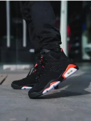Air Jordan 6 Black Infrared (Master Quality) Shoes Wala