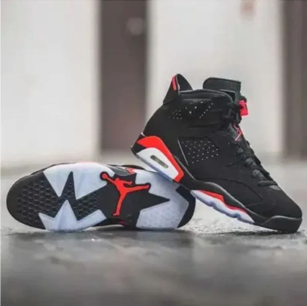 Air Jordan 6 Black Infrared (Master Quality) Shoes Wala