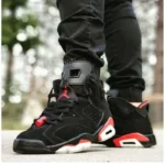 Air Jordan 6 Black Infrared (Master Quality) Shoes Wala