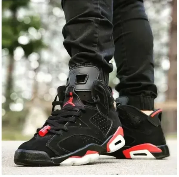 Air Jordan 6 Black Infrared (Master Quality) Shoes Wala