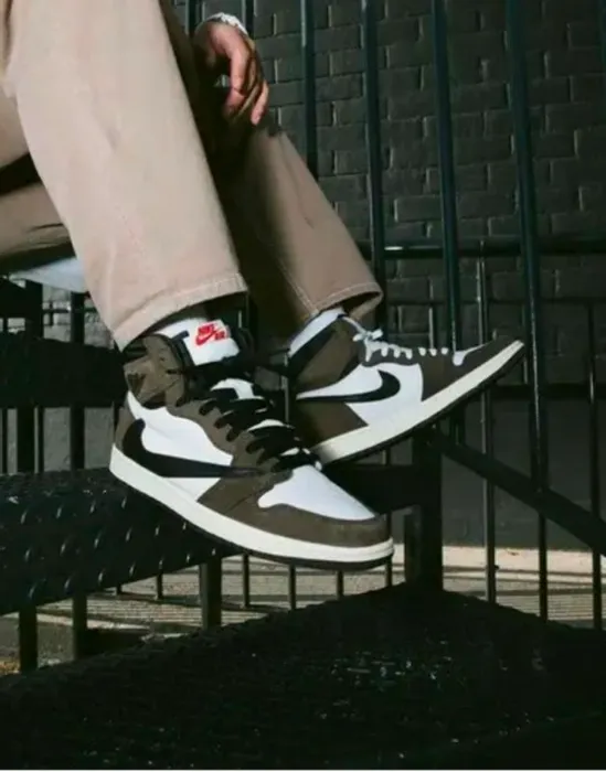 Air Jordan 1 "Cactus Jack Travis Scott"(Master Quality) Shoes Wala
