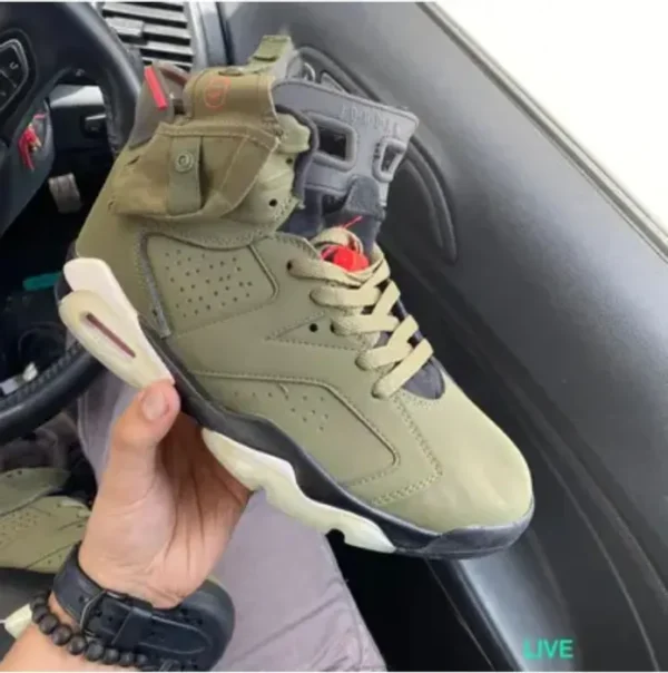Jordan's Retro 6 Travis Scott (Master Quality) Shoes Wala