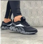 Reebok Zig Kinetic 2 Black White Grey (MASTER QUALITY) Shoes Wala