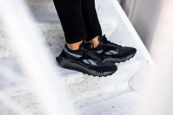 Rebook Classic Legacy Black Sneaker (Master Quality) Shoes Wala