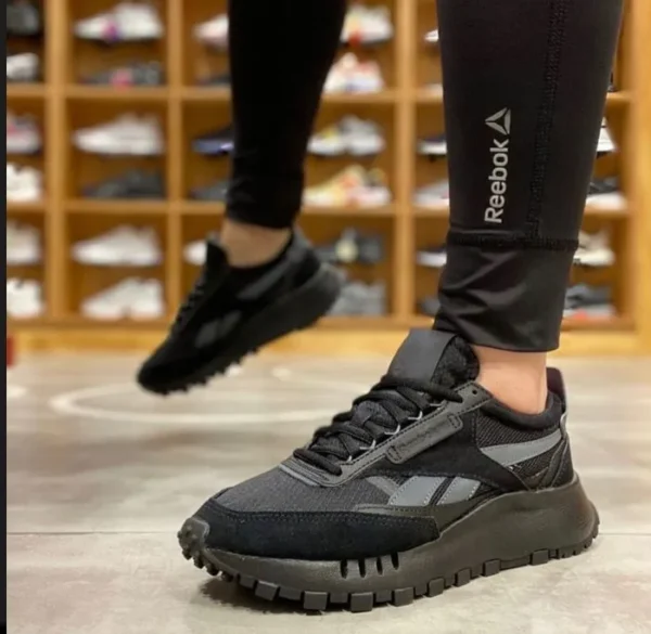 Rebook Classic Legacy Black Sneaker (Master Quality) Shoes Wala