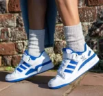 *Adidas Forum Low White Royal Blue*(Master Quality) Shoes Wala