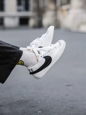 Nike Blazer Low Jumbo White Black (Master Quality) Shoes Wala