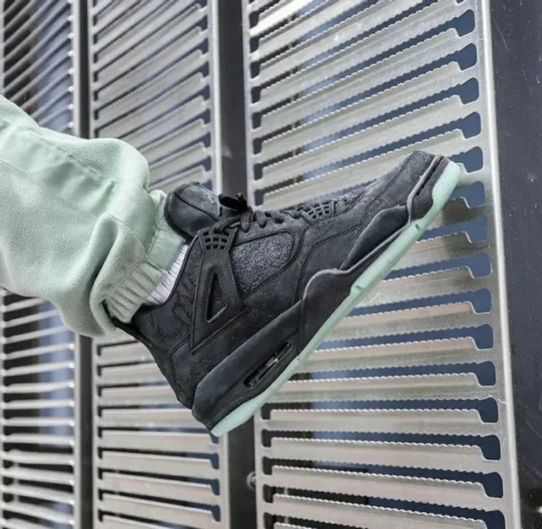 Nike Air Jordan 4 Kaws Black (Master Quality) Shoes Wala