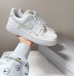 Nike Air Force 1 07 Gold Mini Swoosh (Master Quality) Shoes Wala