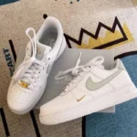 Nike Air Force 1 07 Gold Mini Swoosh (Master Quality) Shoes Wala