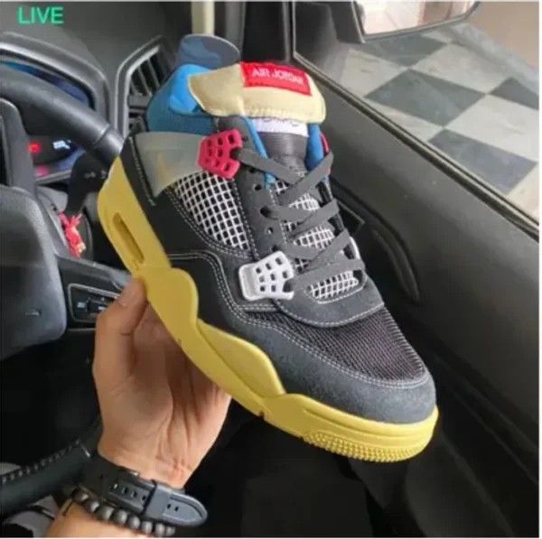 Jordan Retro 4 Union OFF Nior(Advance Quality) Shoes Wala