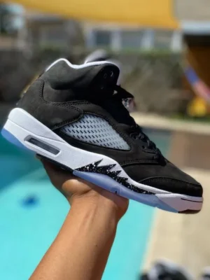 Air Jordan 5 Oreo Moonlight Black Master Quality) Shoes Wala