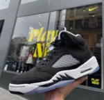 Air Jordan 5 Oreo Moonlight Black Master Quality) Shoes Wala