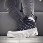 Nike Air Jordan Retro 9 Black White (Master Quality) Shoes Wala