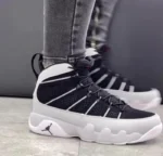 Nike Air Jordan Retro 9 Black White (Master Quality) Shoes Wala