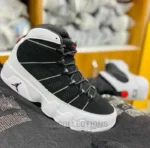 Nike Air Jordan Retro 9 Black White (Master Quality) Shoes Wala