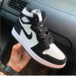 Air Jordan 1 Panda suede leather (Master Quality) Shoes Wala