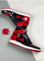 Air Jordan 1 Bred Patent(Master Quality) Shoes Wala