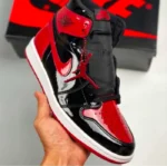 Air Jordan 1 Bred Patent(Master Quality) Shoes Wala