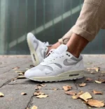 Nike Air Max 1x Patta White Pure Platinium(Master Quality) Shoes Wala