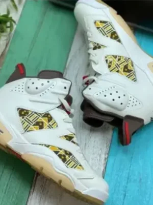 Air Jordan Retro 6 Quai 54 (Advance Quality) Shoes Wala
