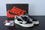 Travis Scott X Air Jordan 1 Retro Low Black Phantom (Master Quality) Shoes Wala