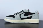 Travis Scott X Air Jordan 1 Retro Low Black Phantom (Master Quality) Shoes Wala