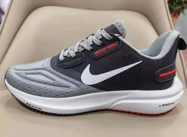 Nike Air Zoom Running Water Shell Grey Black For Men (Master Quality) Shoes Wala