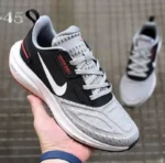 Nike Air Zoom Running Water Shell Grey Black For Men (Master Quality) Shoes Wala