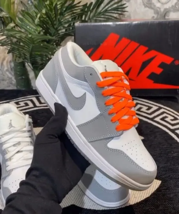 Jordan 1 Low Wolf Grey ( Master Quality) Shoes Wala