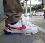 Sacial X Nike Zoom Cortez 40 White Red Blue (Master Quality) Shoes Wala
